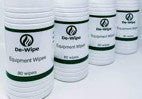 De-Wipe Biodegradable Equipment Wipes - 80 Wipe Canister